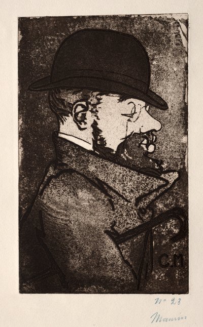 Henri z Tuluzy-Lautrec autorstwa Charles Maurin