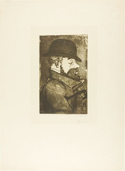 Portret Toulouse-Lautreca, z pierwszego albumu L