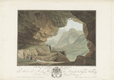 Widok na krajobraz z Jaskini Smoka Vue de la Caverne du Dragon dans le Canton d