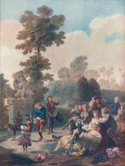 „Tamburyn”, ok. 1780 autorstwa Charles Melchior Descourtis