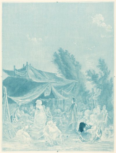 Ślub w Noce de Village, 1785. autorstwa Charles Melchior Descourtis