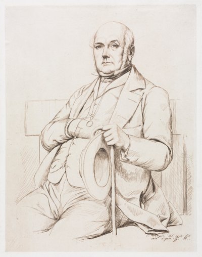 Casimir le Conte, według Boulanger autorstwa Charles Meryon