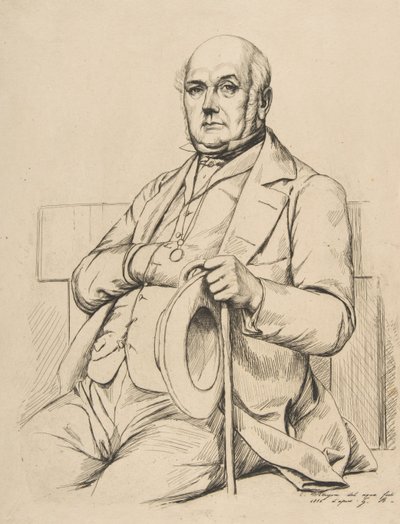 Casimir le Conte, według Boulangera, 1856. autorstwa Charles Meryon