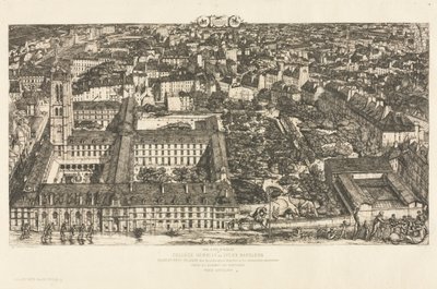 Kolegium Henryka Ewa autorstwa Charles Meryon