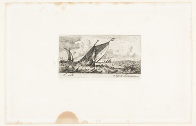 Haarlem Boats w Amsterdamie autorstwa Charles Meryon