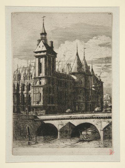 Wieża L autorstwa Charles Meryon