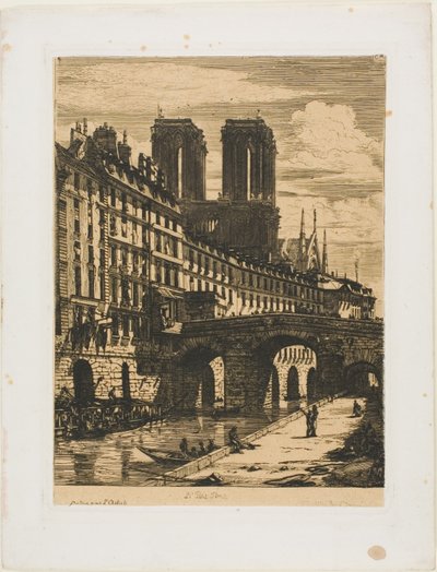 Le Petit Pont, Paris   1297041   pl       polish Successfully Translated  Original: The Omnibus: Full Translat: polish autorstwa Charles Meryon
