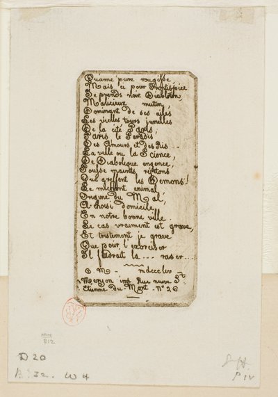 Niech jęczy czysta dusza... autorstwa Charles Meryon