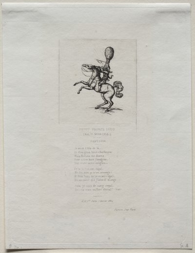 Mały Książę tutaj autorstwa Charles Meryon