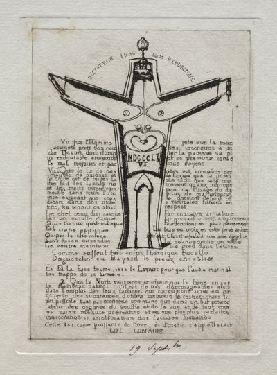 Prawo księżycowe autorstwa Charles Meryon