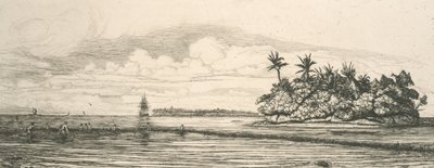 Oceania, wysepki w Uvea autorstwa Charles Meryon