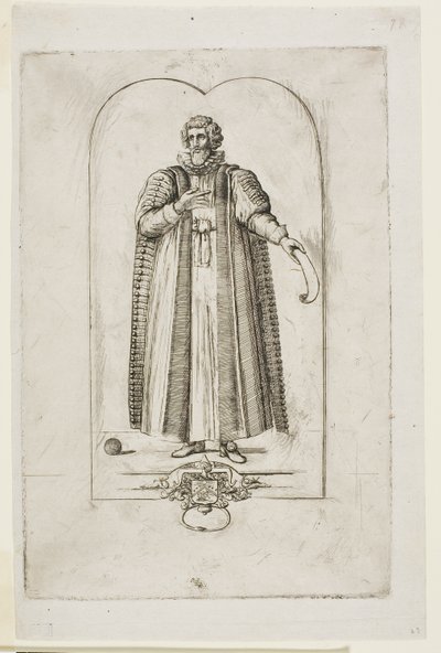 Portret François Viete autorstwa Charles Meryon
