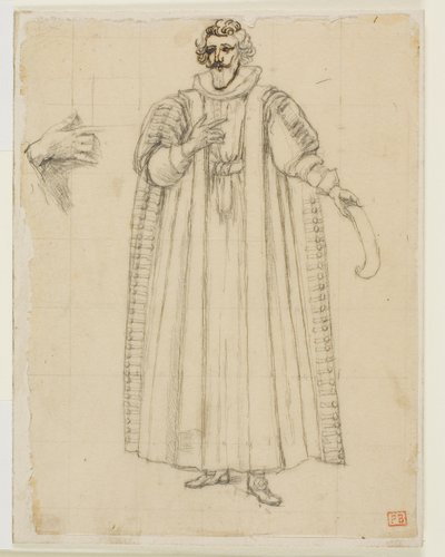 Portret François Viete autorstwa Charles Meryon