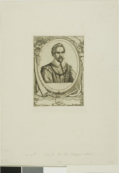 Portret René de Laudonnière Sablais (de Burdigale) autorstwa Charles Meryon