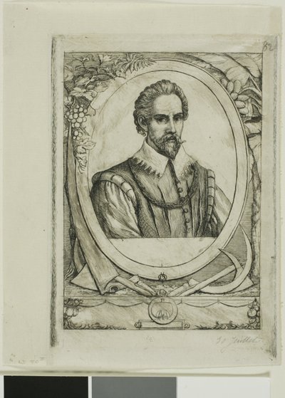 Portret René de Laudonnière Sablais (de Burdigale) autorstwa Charles Meryon