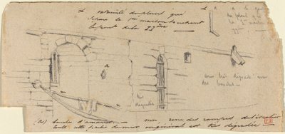 Studium do „Małego mostu” autorstwa Charles Meryon
