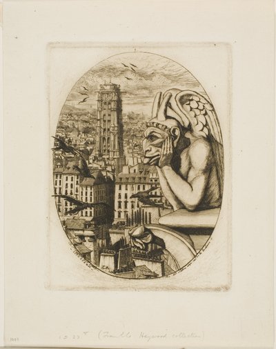 Wampir autorstwa Charles Meryon