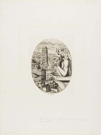 Wampir autorstwa Charles Meryon