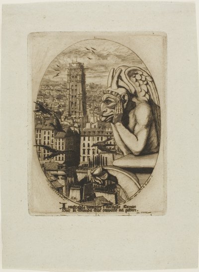 Wampir autorstwa Charles Meryon