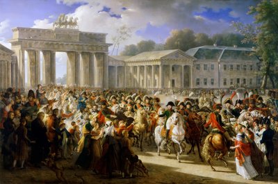 Wjazd Napoleona do Berlina, 27 października 1806 r. autorstwa Charles Meynier