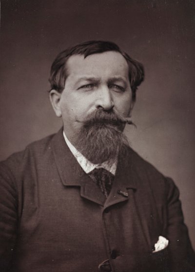 Album Artistique et Biographique, 6 rok, Salon 1885; portret malarza Josepha Emile
