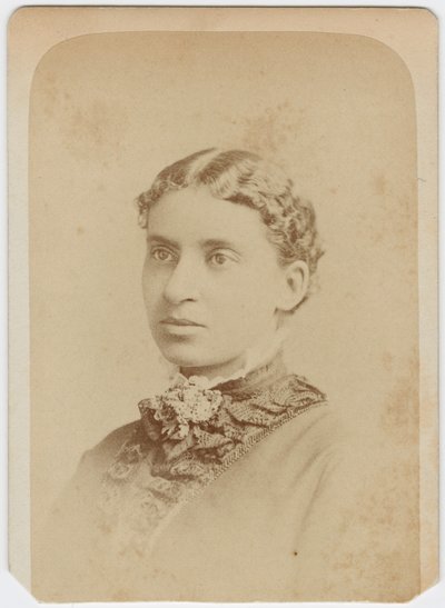 Carte de vision lub Lottie Grimke, c.1870 autorstwa Charles Milton Bell