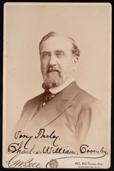 Portret Charlesa Williama Coombsa, przed 1893. autorstwa Charles Milton Bell