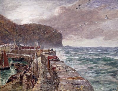 Kolczaste molo autorstwa Charles Napier Hemy