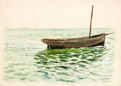 Ponton (w kolorze nadwozia) autorstwa Charles Napier Hemy