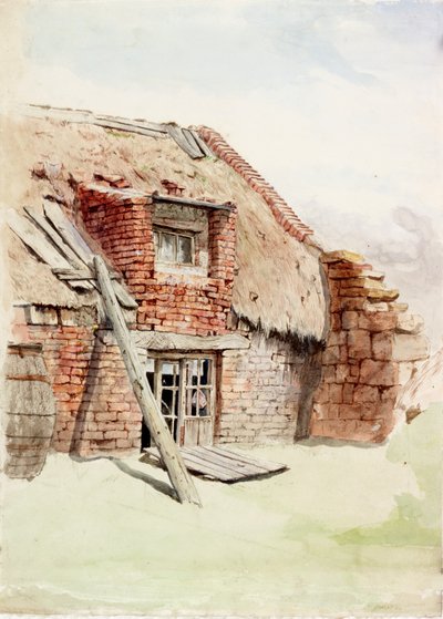 Chatka Rybaka (kolor nadwozia) autorstwa Charles Napier Hemy