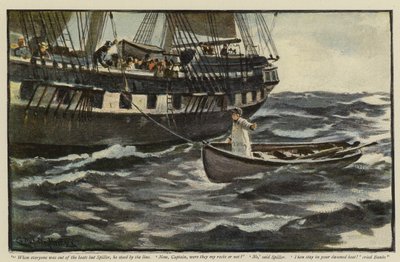 Ilustracja do Rehabilitacji Vigii, Morley Roberts autorstwa Charles Napier Hemy