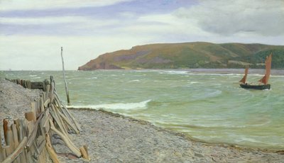 Zatoka Porlocka, 1891 r. autorstwa Charles Napier Hemy