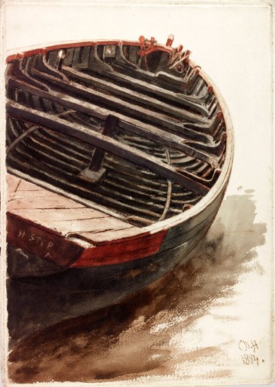 Studium pontonu autorstwa Charles Napier Hemy
