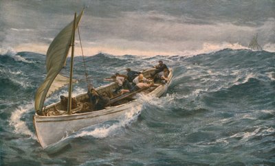 Załoga, 1902, ok. 1930. autorstwa Charles Napier Hemy