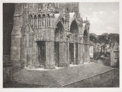 Katedra w Chartres autorstwa Charles Nègre