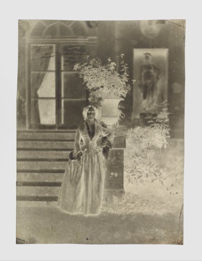 Portret kobiety, prawdopodobnie pani Ernest Feydeau autorstwa Charles Nègre