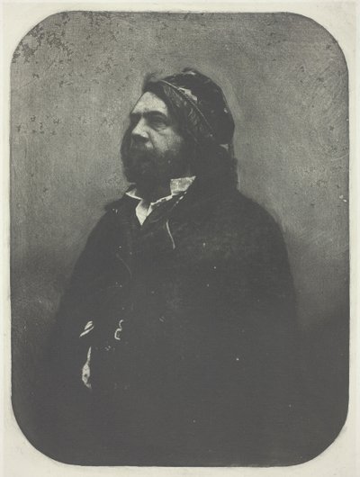 Portret Teofila Gautiera wg Nadara, ok. 1930 r. 1857, wydrukowany 1982. autorstwa Charles Nègre