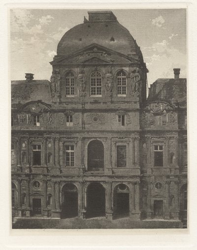 Płyta VII – Luwr, Pawilon Zegara (Płyta VII – Luwr, Pawilon Zegara) autorstwa Charles Nègre, André Jammes
