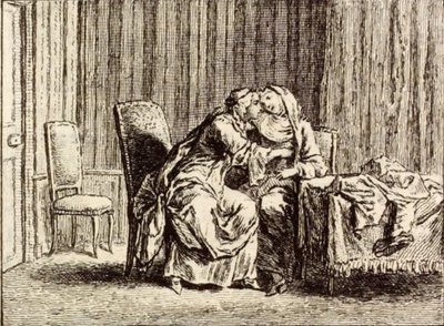 Krawcowa autorstwa Charles Nicolas Cochin