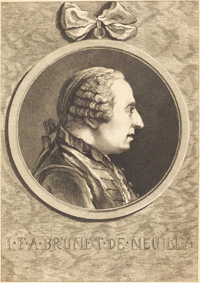 Brunet z Neuilly autorstwa Charles Nicolas Cochin II