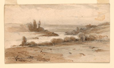 Krajobraz autorstwa Charles Nicolas Ransonnette