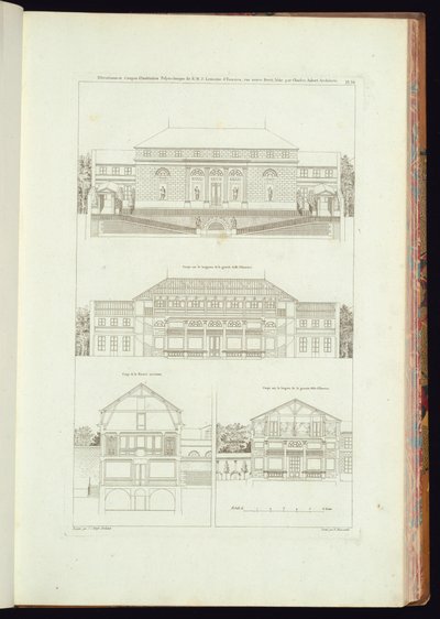 Oprawa (Francja) autorstwa Charles Nicolas Ransonnette