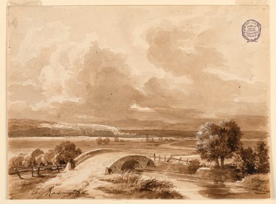 Krajobraz autorstwa Charles Nicolas Ransonnette