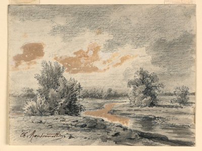Krajobraz autorstwa Charles Nicolas Ransonnette