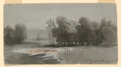 Krajobraz autorstwa Charles Nicolas Ransonnette