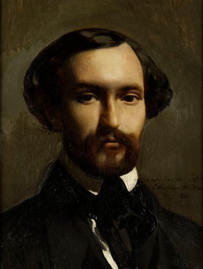 Portret kompozytora Charlesa Gounoda 1818-1893, 1841. autorstwa Charles Octave Blanchard