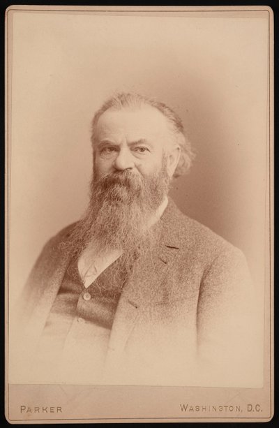 Portret Johna Wesleya Powella 1834-1902, 1885. autorstwa Charles Parker