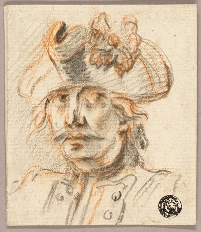 Popiersie żołnierza autorstwa Charles Parrocel