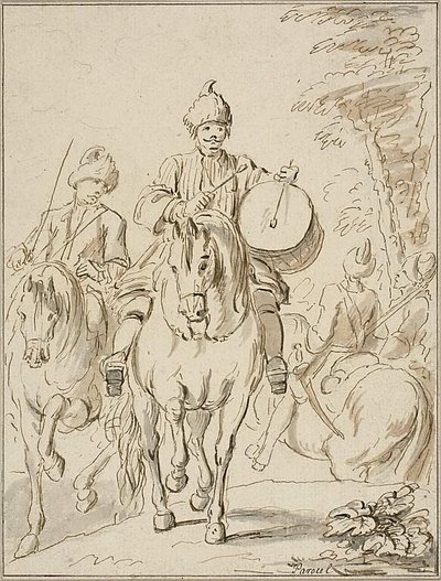 Oriental Riders autorstwa Charles Parrocel