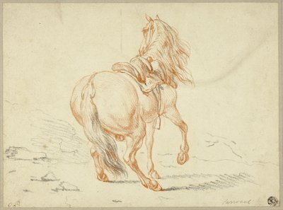 Koń bez jeźdźca autorstwa Charles Parrocel